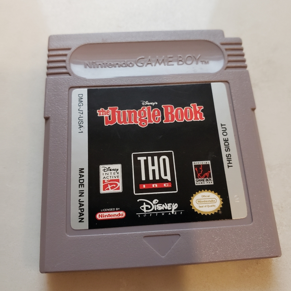 Disney's the Jungle Book for Nintendo Game Boy - the game works